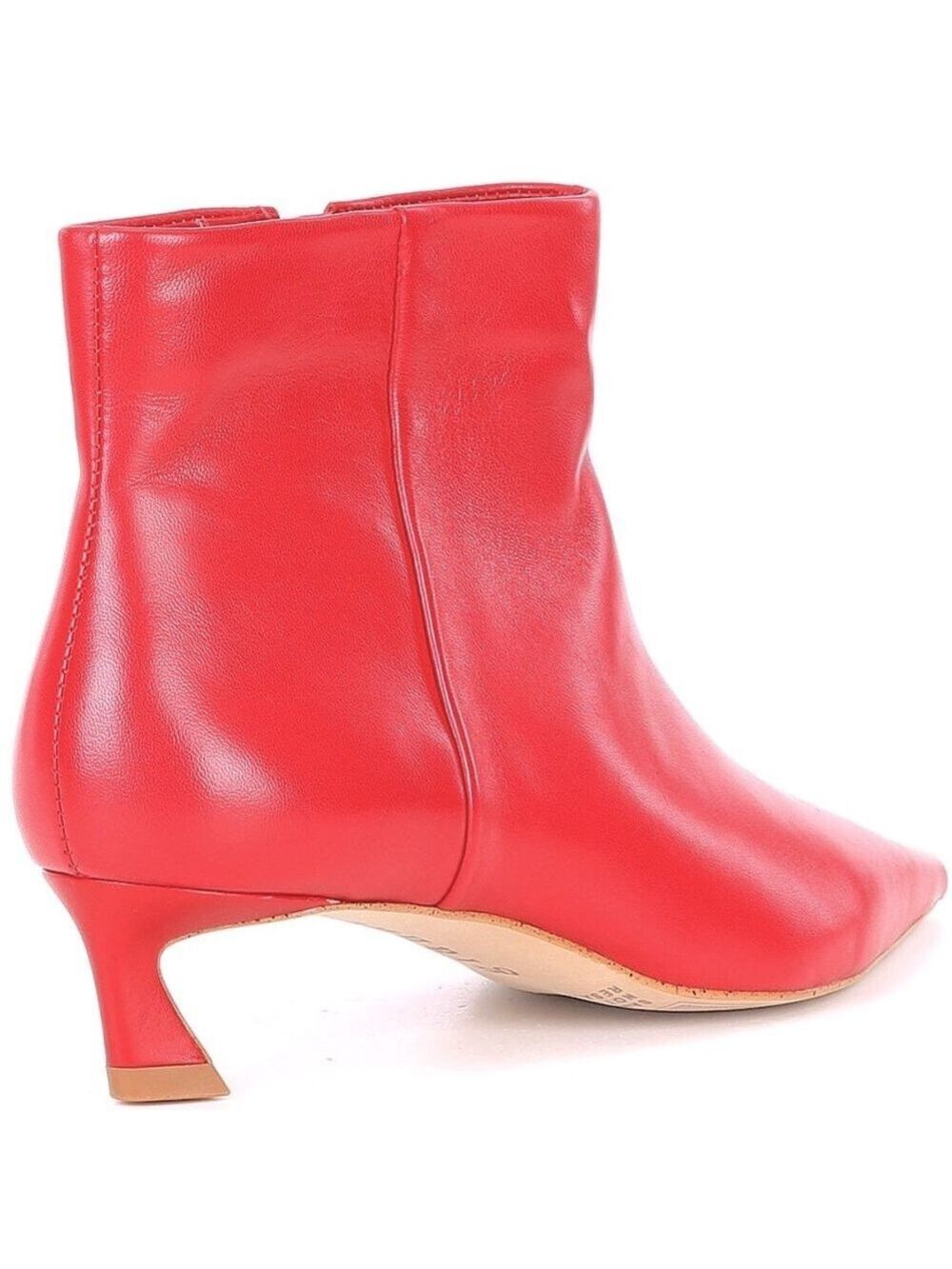 NWOB $140 Gianni Bini, the Georgina Leather Kitten Heel Booties - Picture 10 of 13